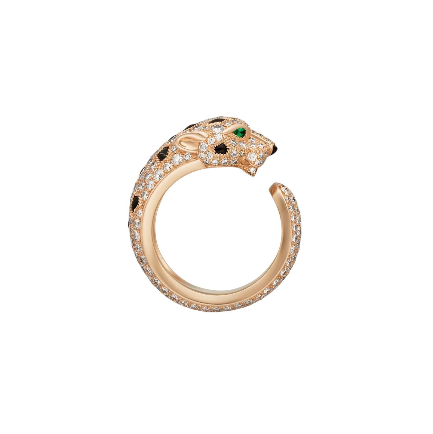 [Azure Tears]PANTHÈRE DE DIAMOND HALF-PAVÉ MEDIUM RING