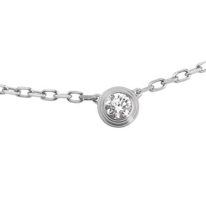 [Azure Tears]LOVE SCREW PENDANT SINGLE DIAMOND NECKLACE