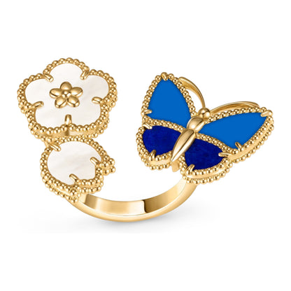 [Azure Tears]SPRING BUTTERFLY OPEN RING