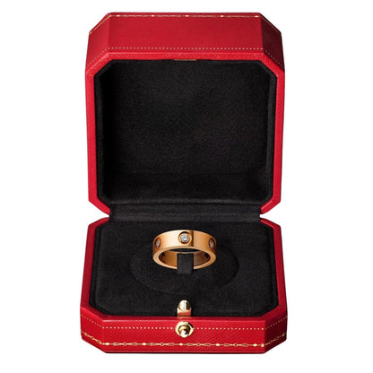 [Azure Tears]LOVE 5.5MM 6 DIAMONDS RING