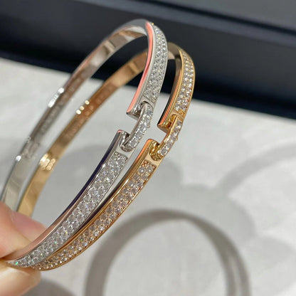 [Azure Tears]LIENS VIDENCE DIAMOND PAVED BRACELET