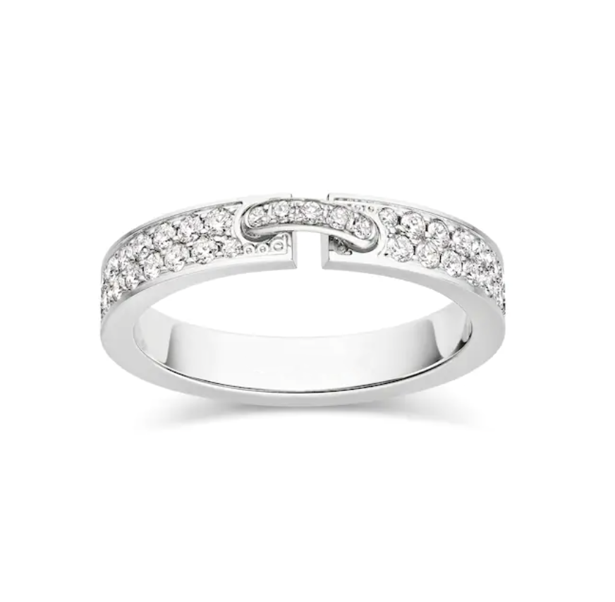 [Azure Tears]ALLIANCE LIENS VIDENCE PAVED DIAMOND 4MM RING