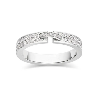 [Azure Tears]ALLIANCE LIENS VIDENCE PAVED DIAMOND 4MM RING