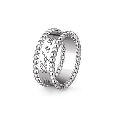 [Azure Tears]SIGNATURE DUAL-BEADED BAND RING