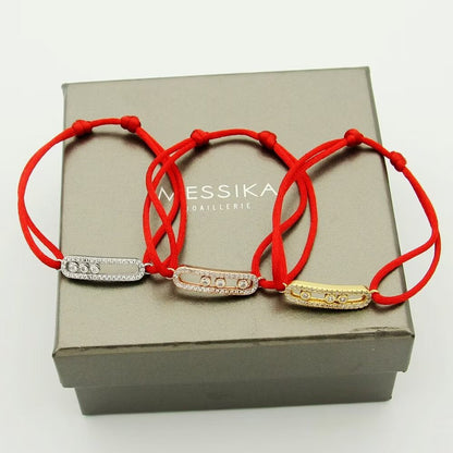 [Azure Tears]CARE(S) PAVÉ CORD BRACELET