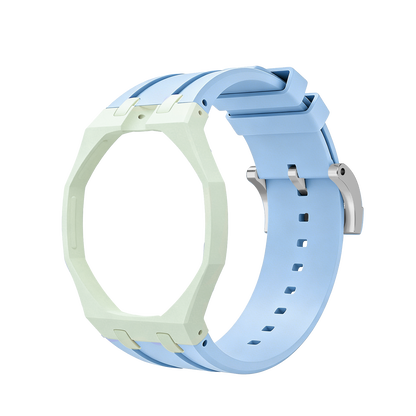 [Azure Tears]Royal Oak Pop Exclusive Bioceramic Case & Silicone Strap Mix Color