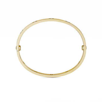 [Azure Tears]CLASSIC 6.1MM LOVE BANGLE - 10-DIAMOND