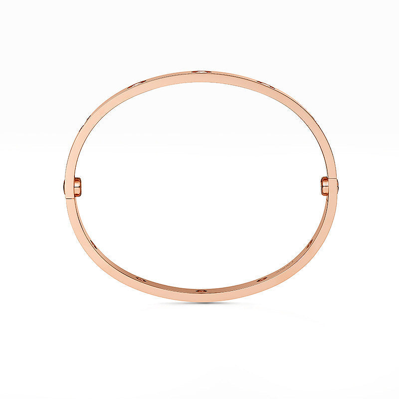 [Azure Tears]CLASSIC 6.1MM LOVE BANGLE - 10-DIAMOND