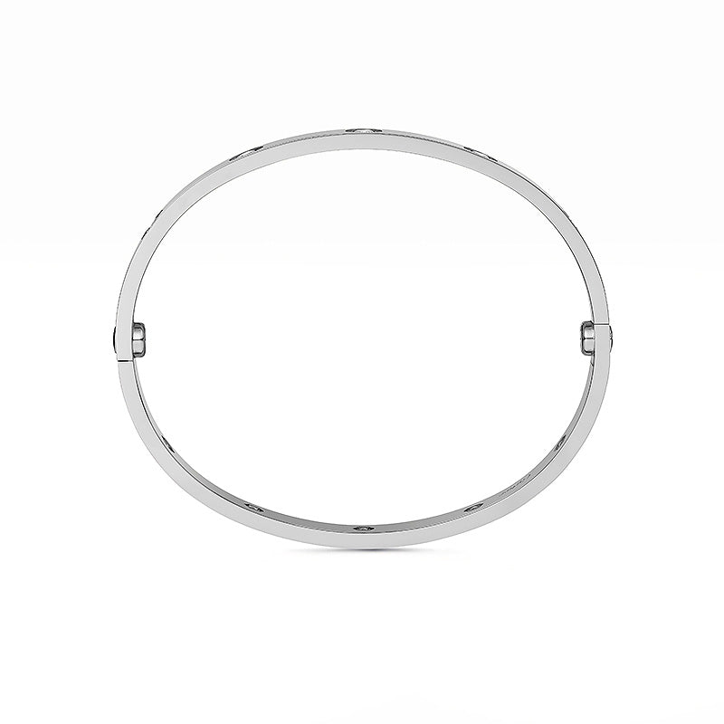 [Azure Tears]CLASSIC 6.1MM LOVE BANGLE - 10-DIAMOND