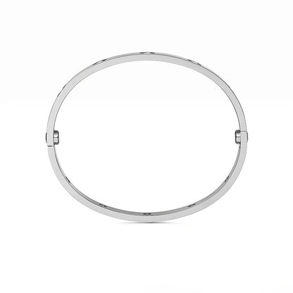 [Azure Tears]CLASSIC 6.1MM LOVE BANGLE - 10-DIAMOND