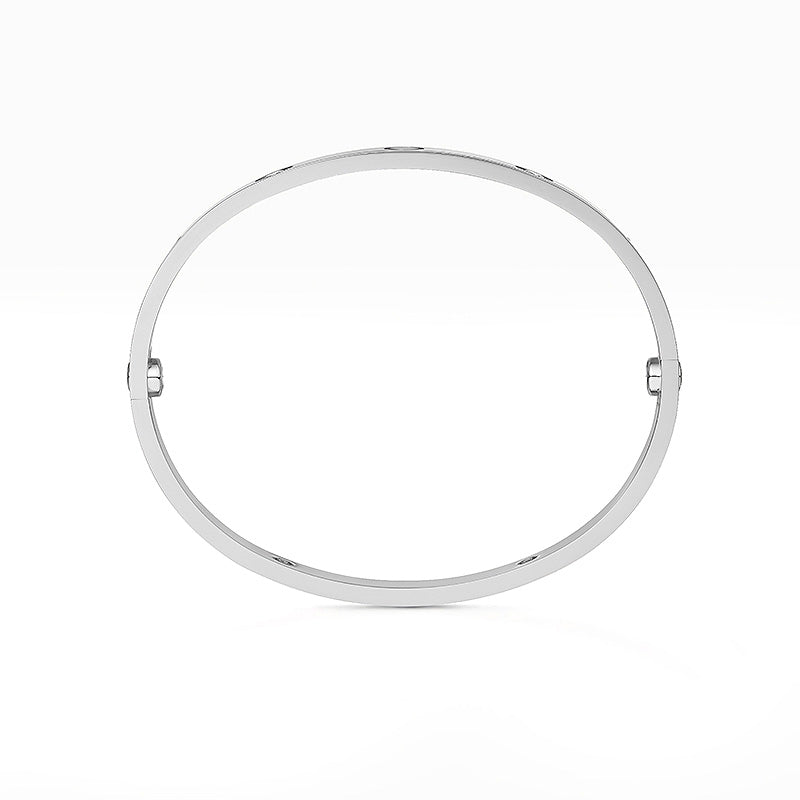 [Azure Tears]CLASSIC 6.1MM LOVE BANGLE - 4-DIAMOND