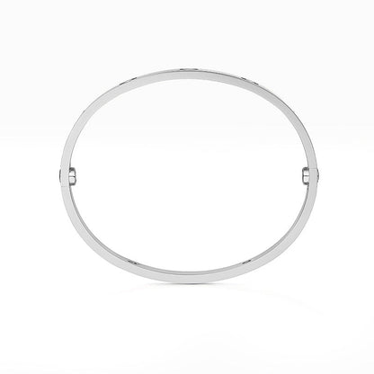 [Azure Tears]CLASSIC 6.1MM LOVE BANGLE - 4-DIAMOND