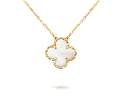 [Azure Tears]15MM CLOVER FLOWER PENDANT NECKLACE COLLECTION