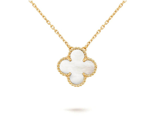 [Azure Tears]15MM CLOVER FLOWER PENDANT NECKLACE COLLECTION