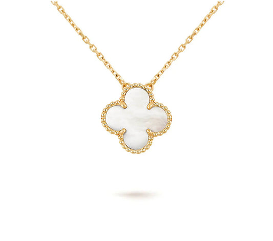 [Azure Tears]15MM CLOVER FLOWER PENDANT NECKLACE COLLECTION