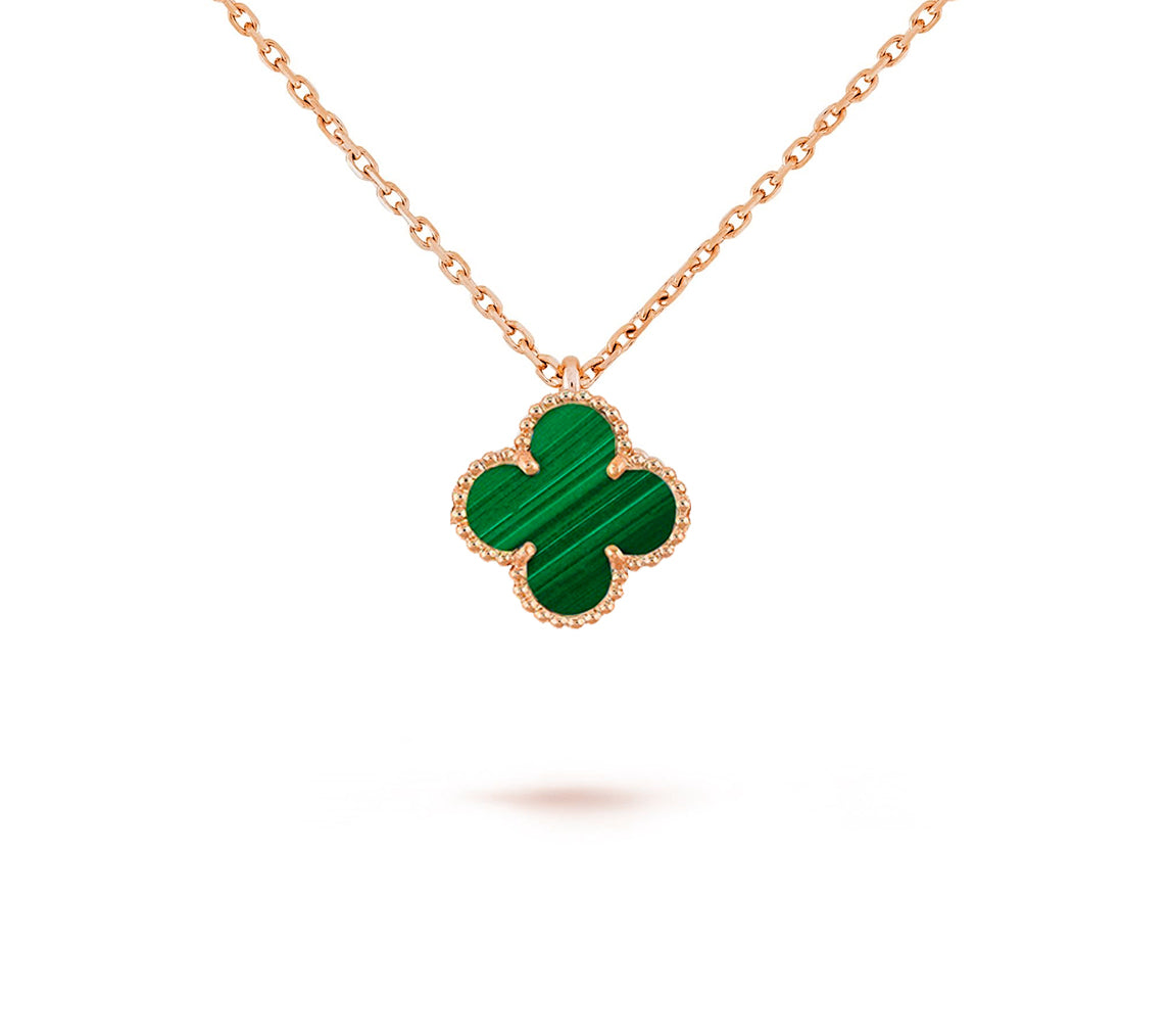 [Azure Tears]9.5MM MINI CLOVER PENDANT NECKLACE COLLECTION