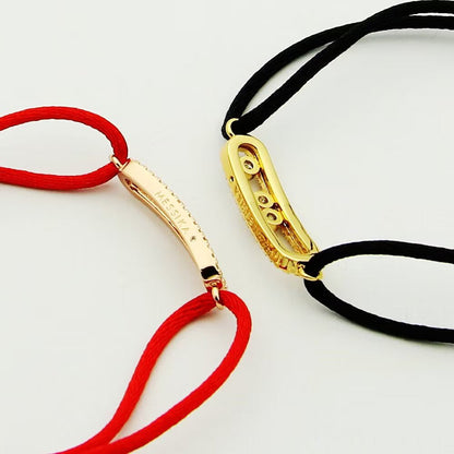 [Azure Tears]CARE(S) PAVÉ CORD BRACELET