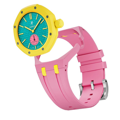 [Azure Tears]Royal Oak Pop Exclusive Bioceramic Case & Silicone Strap Mix Color