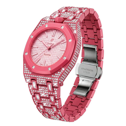 [Azure Tears]Royal Oak Pop Exclusive Bioceramic Case & Bioceramic Strap Full Diamond