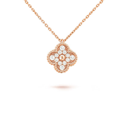 [Azure Tears]9.5MM MINI CLOVER PENDANT NECKLACE COLLECTION