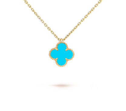[Azure Tears]9.5MM MINI CLOVER PENDANT NECKLACE COLLECTION