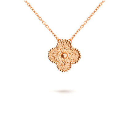 [Azure Tears]15MM CLOVER FLOWER PENDANT NECKLACE COLLECTION