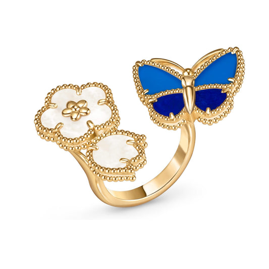 [Azure Tears]SPRING BUTTERFLY OPEN RING