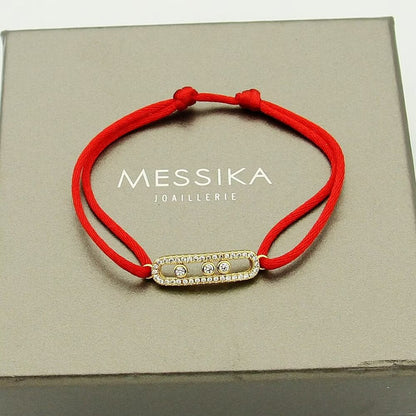 [Azure Tears]CARE(S) PAVÉ CORD BRACELET