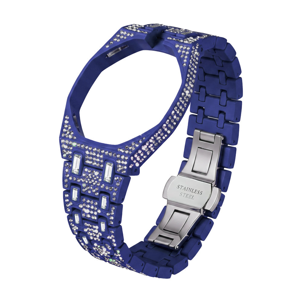 [Azure Tears]Royal Oak Pop Exclusive Bioceramic Case & Bioceramic Strap Full Diamond