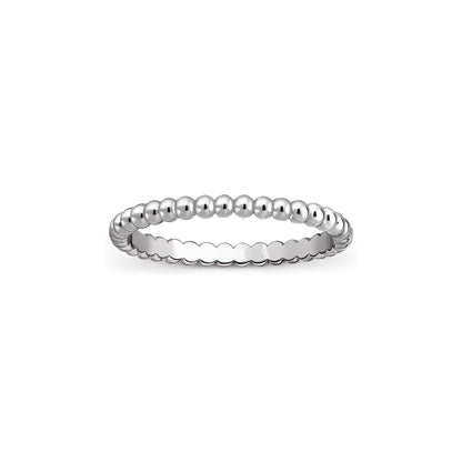 [Azure Tears]SIGNATURE PERLÉE BEADED BAND RING