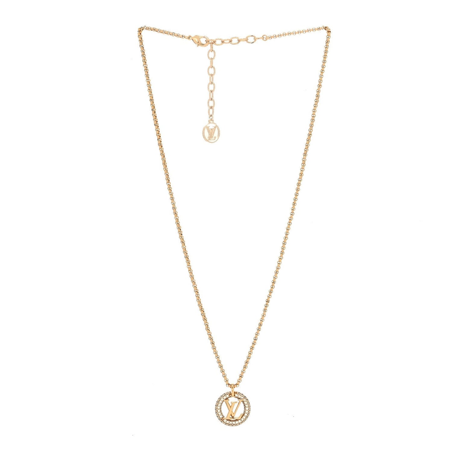 [Azure Tears]BY NIGHT DIAMOND PAVED NECKLACE