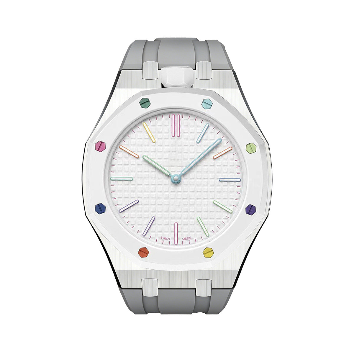 [Azure Tears]ROYAL OAK POP EXCLUSIVE STEEL CASE & SILICONE STRAP