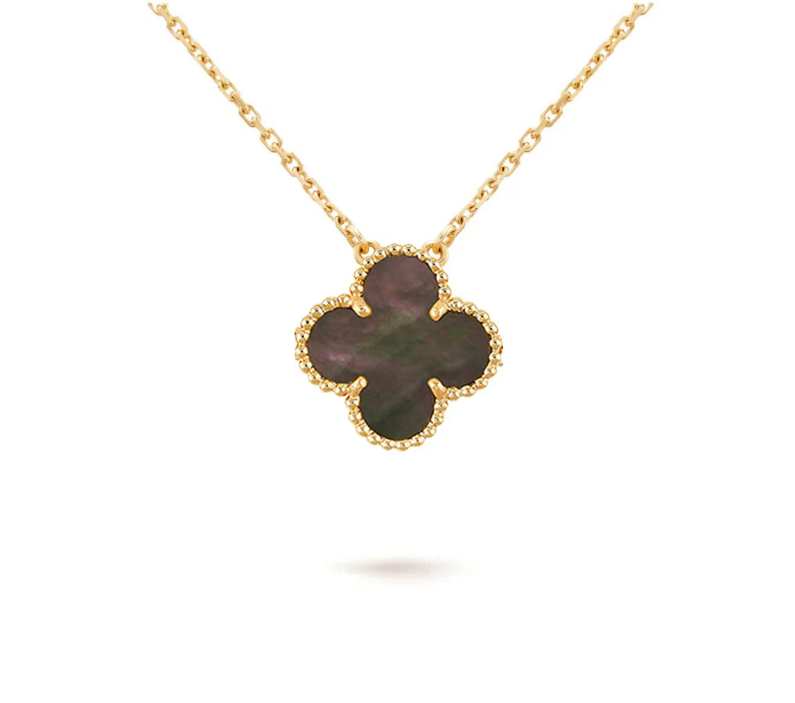 [Azure Tears]15MM CLOVER FLOWER PENDANT NECKLACE COLLECTION
