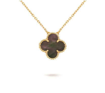 [Azure Tears]15MM CLOVER FLOWER PENDANT NECKLACE COLLECTION