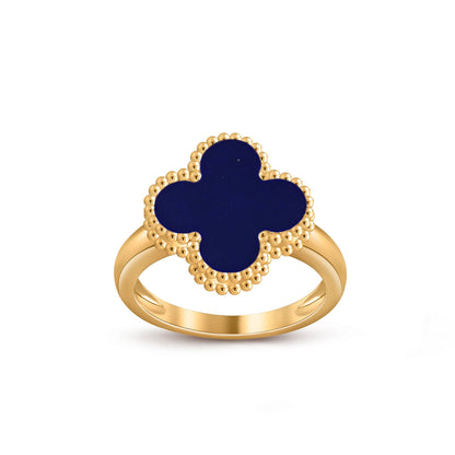 [Azure Tears]LUCKY CLOVER VINTAGE GOLD RING COLLECTION