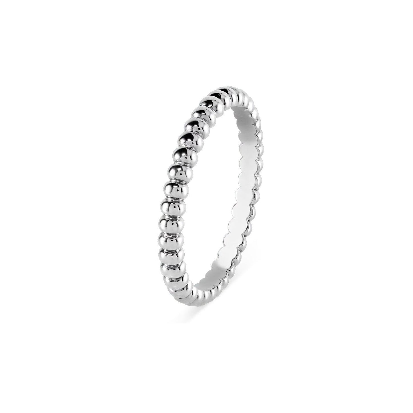 [Azure Tears]SIGNATURE PERLÉE BEADED BAND RING