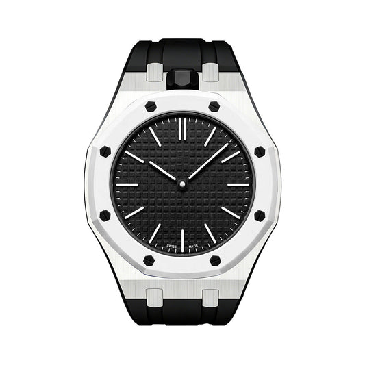 [Azure Tears]OAK POP BLACK STEEL SILICONE STRAP