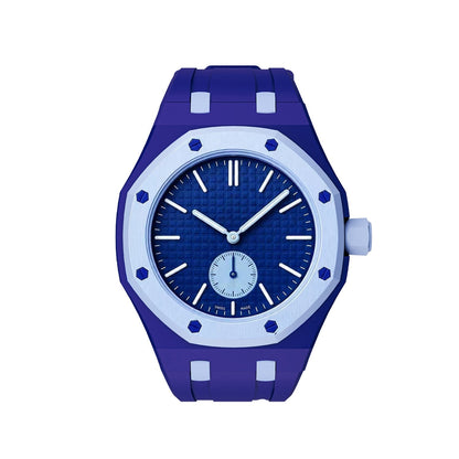 [Azure Tears]OAK POP EXCLUSIVE DARK BLUE AND LIGHT BLUE SILICONE STRAP