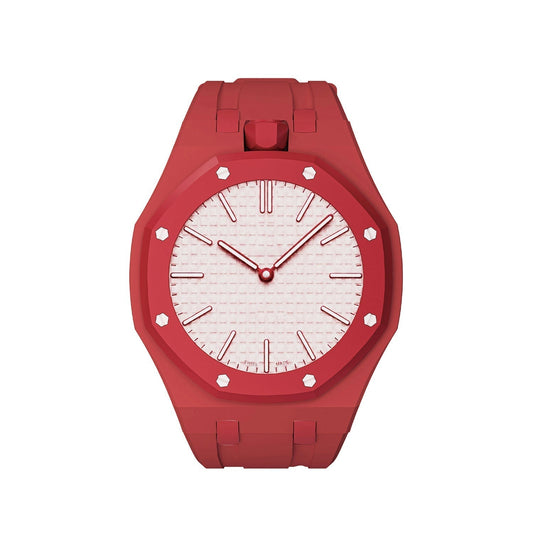 [Azure Tears]OAK POP EXCLUSIVE RED SILICONE STRAP