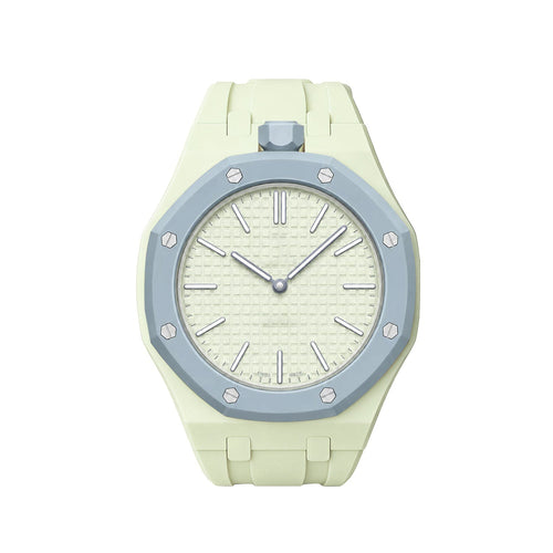 [Azure Tears]OAK POP EXCLUSIVE CREAMY YELLOW SILICONE STRAP
