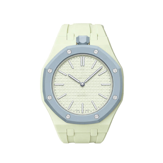 [Azure Tears]OAK POP EXCLUSIVE CREAMY YELLOW SILICONE STRAP