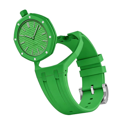 [Azure Tears]OAK POP EXCLUSIVE GREEN SILICONE STRAP
