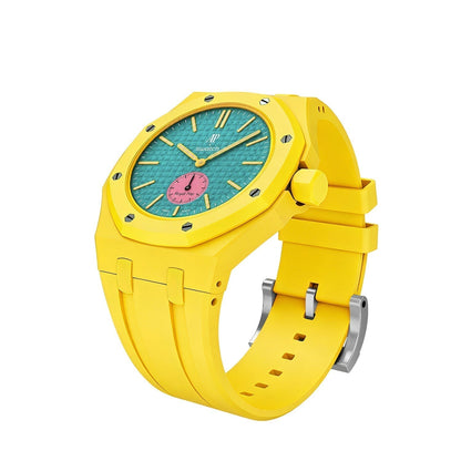 [Azure Tears]OAK POP EXCLUSIVE YELLOW SILICONE STRAP