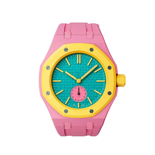 [Azure Tears]OAK POP EXCLUSIVE PINK SILICONE STRAP