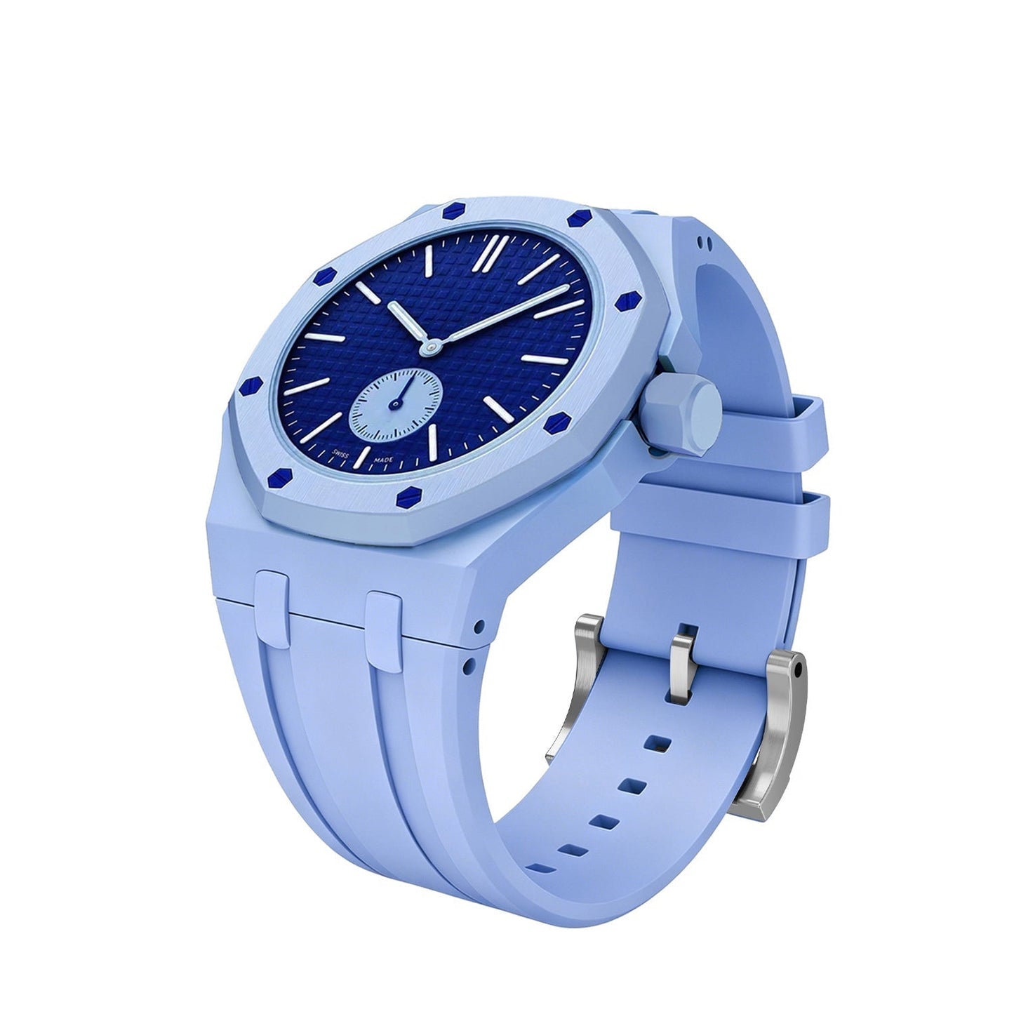 [Azure Tears]ROYAL OAK POP EXCLUSIVE BIOCERAMIC CASE & SILICONE STRAP