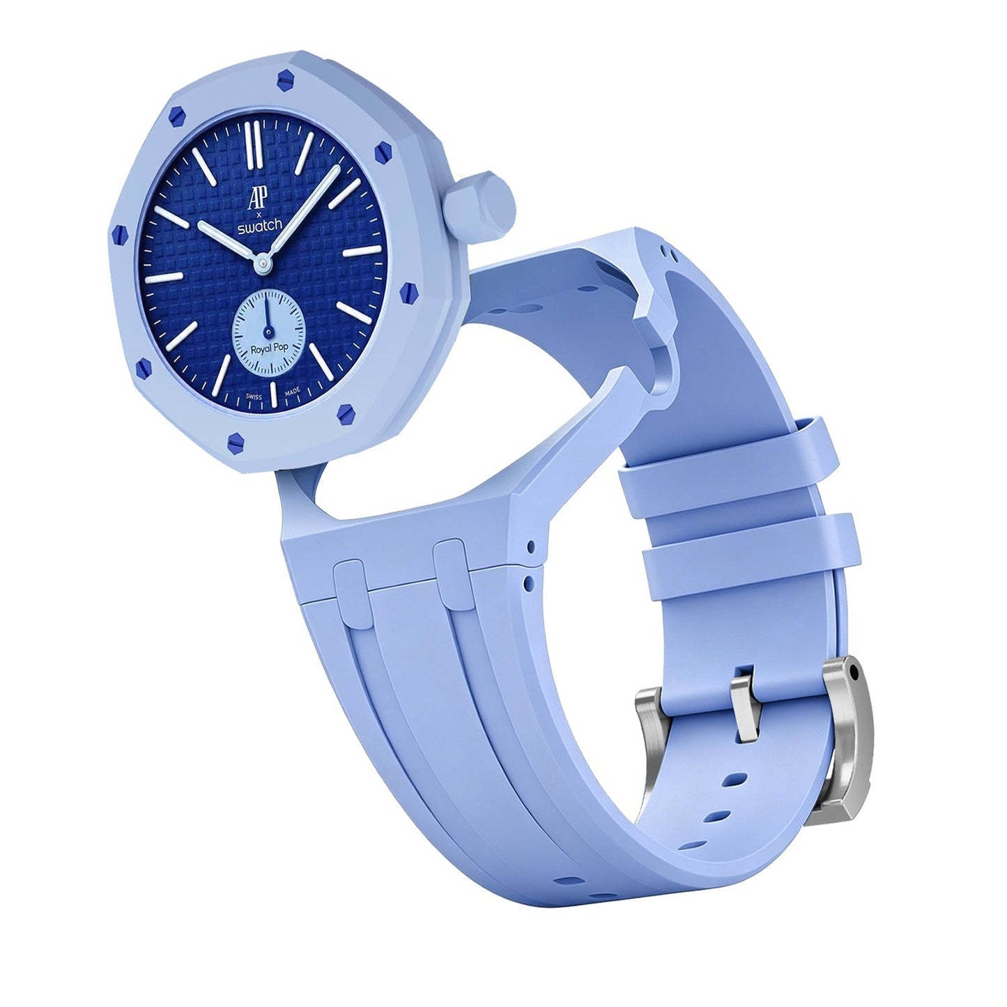 [Azure Tears]OAK POP EXCLUSIVE LIGHT BLUE SILICONE STRAP
