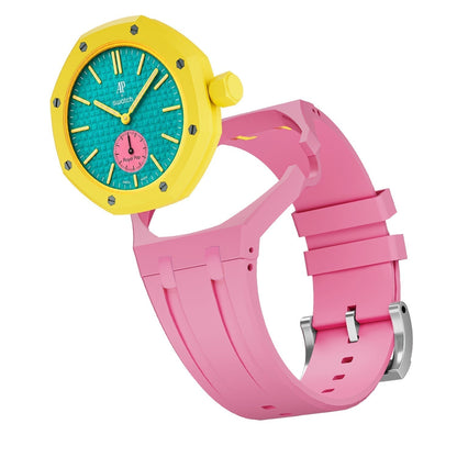 [Azure Tears]OAK POP EXCLUSIVE PINK SILICONE STRAP