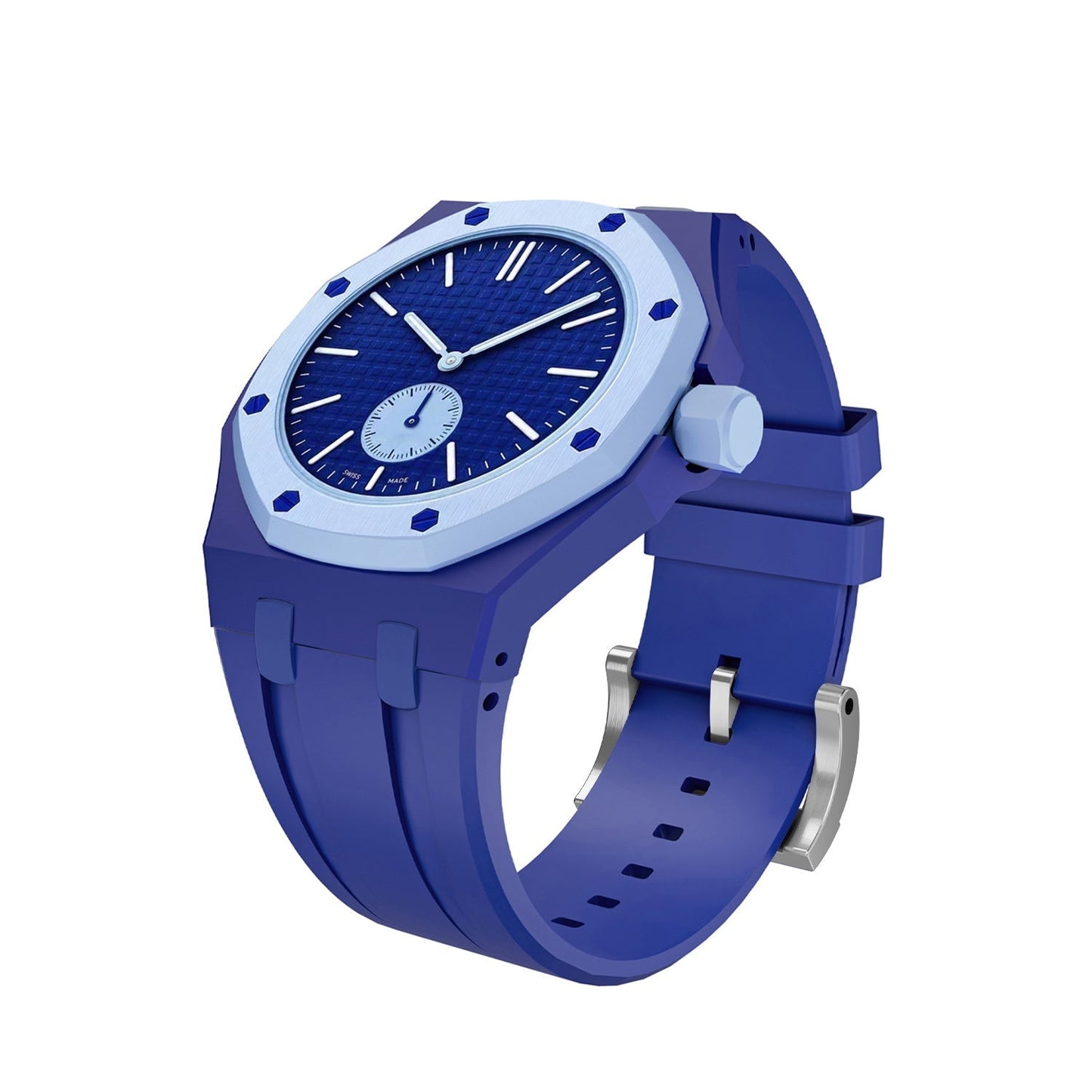 [Azure Tears]ROYAL OAK POP EXCLUSIVE BIOCERAMIC CASE & SILICONE STRAP