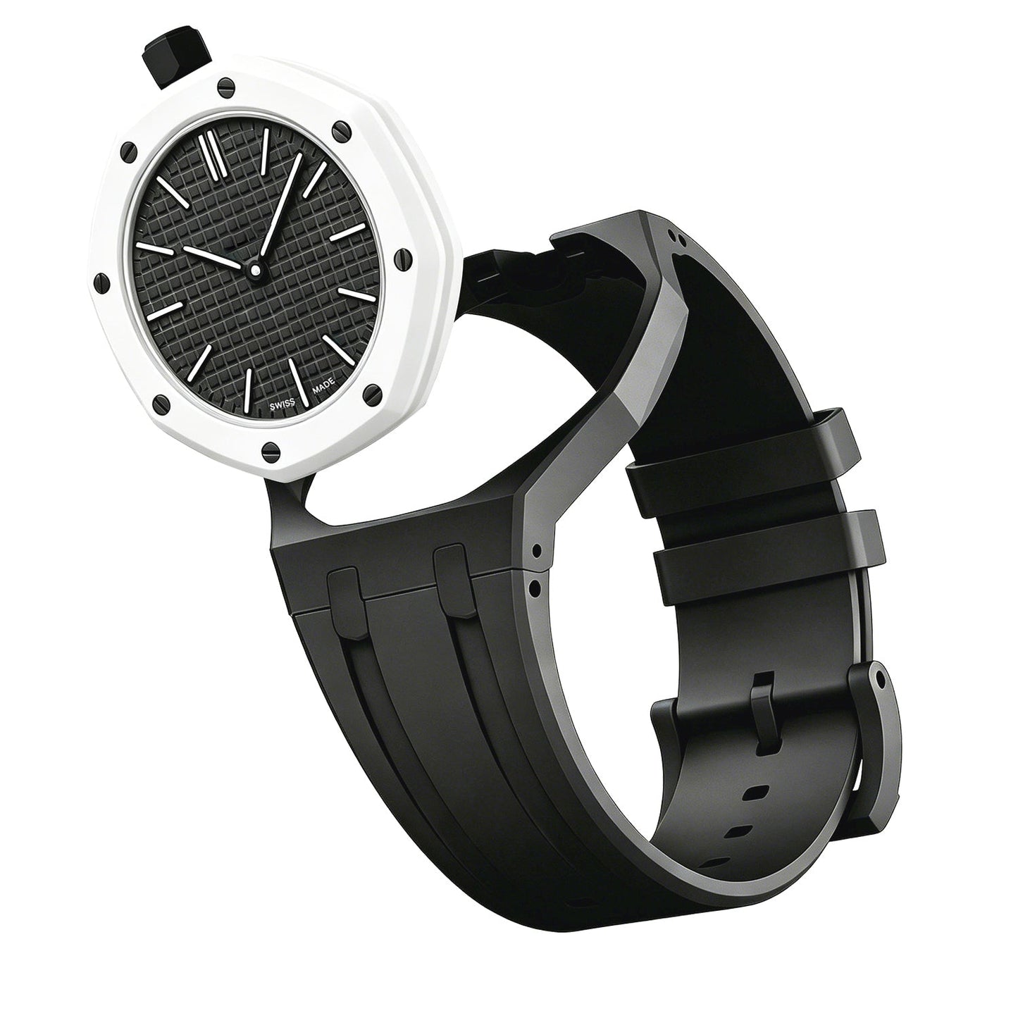 [Azure Tears]OAK POP EXCLUSIVE BLACK SILICONE STRAP