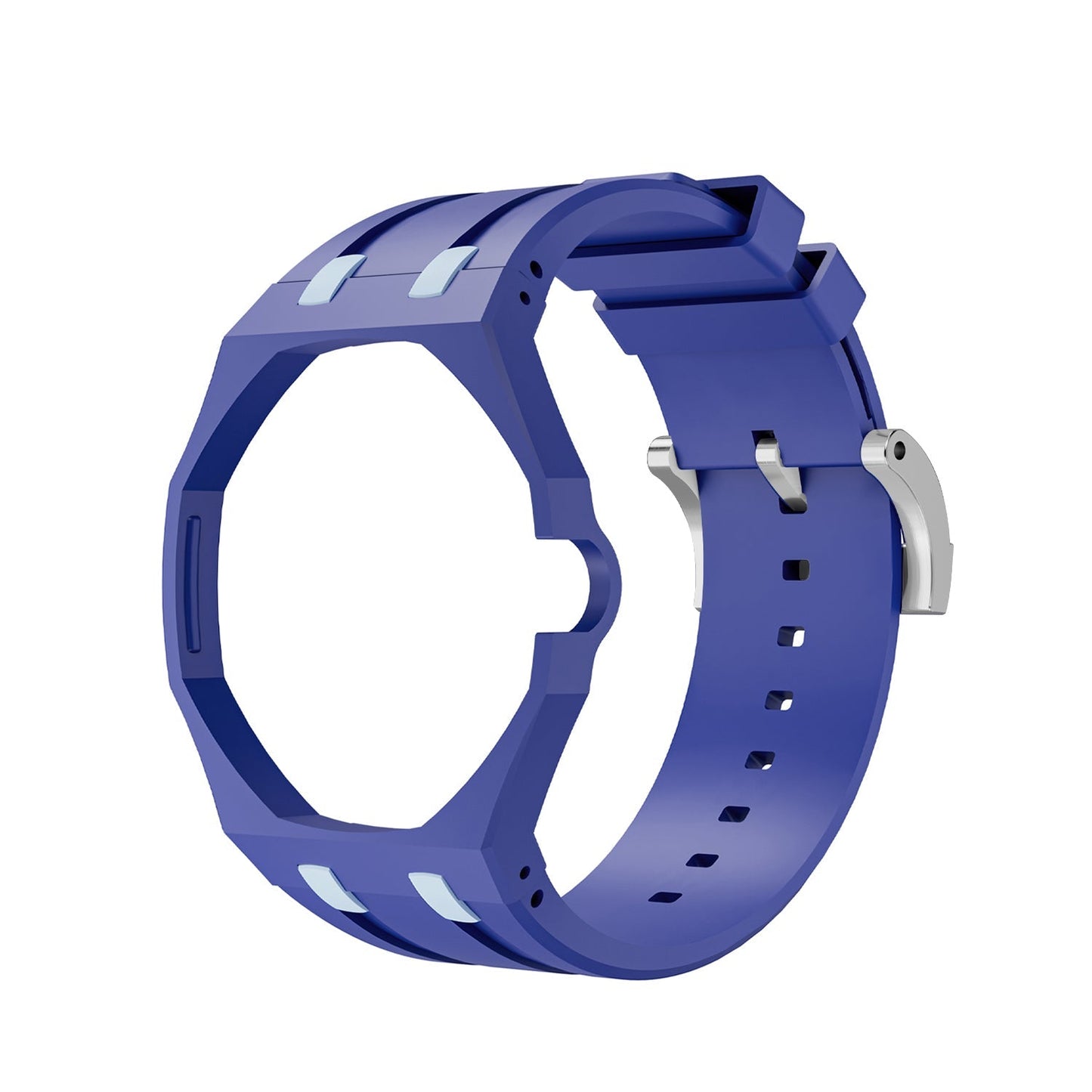[Azure Tears]OAK POP EXCLUSIVE DARK BLUE AND LIGHT BLUE SILICONE STRAP